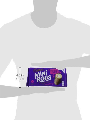 Miniatura 3 de Cadbury Mini Rollos Frambuesa x 5 4.94 oz