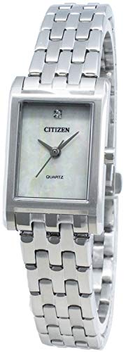 CITIZEN EJ6121-51 QUARTZ Diamond SILVER/Mother Of Pearl STAINLESS ej6121-51d V`Y COf XeX fB[X NH[c Vo[E}U[Iup[ v [sAi