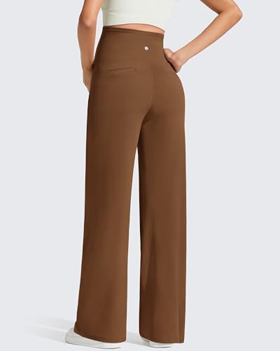 Image of G4Free Women's Maternity BareFeel Wide Leg Yoga Pants
