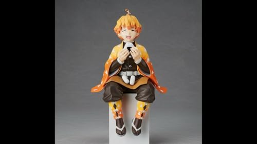 Image of Awestuffs Action Figure Limited Edition for Car Dashboard, Decoration, Cake, Office Desk & Study Table Zeni D Slayer Sitting