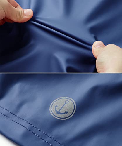 M2C Boys Girls Hooded Waterproof Rain Jacket Cotton Lined Windbreaker4