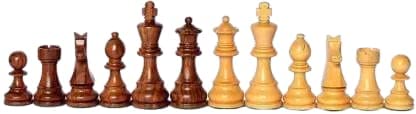 Wooden Chess Pieces Only, 32 Pieces Standard Tournament Wood Chessmen (B0BPR5SP3V) Amazon Price History, Amazon Price Tracker