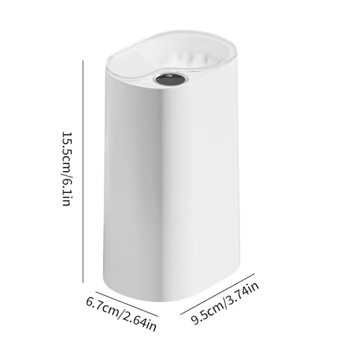 Organizador de hisopos elegante para baño y tocador contenedor portátil de viaje diario 7