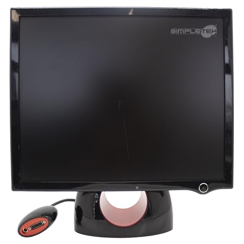 SIMPLETEK Monitor Display L1900 19 Zoll quadratisch 5:4 4:3 PC DVI schwarz und rot | externes Netzteil 12 V im Lieferumfang enthalten | mit Sockel, VGA-Kabel und VGA-Adapter (überholt) SIMPLETEK Monitor Display L1900 19 Zoll quadratisch 5:4 4:3 PC DVI schwarz und rot | externes Netzteil 12 V im Lieferumfang enthalten | mit Sockel, VGA-Kabel und VGA-Adapter (überholt)