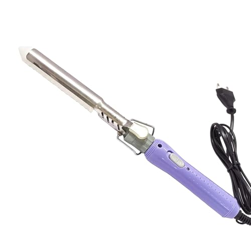 Image of BEAUTY 'n' BEYOND BB-45 Ceramic Hair Curler, Multiple Barrel Sizes 20-28mm, 360 Swivel Cord 2.5m, 110-240V, Purple