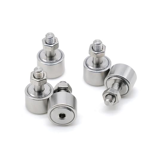 5Pcs CFS5V KR10 Cam Follower Bearing M5x10x18mm Needle Roller Bearing with Bolt Track Roller Bearing Engine Parts