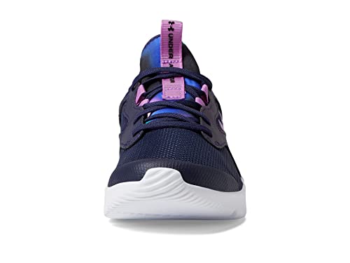 Under Armour Girl's Infinity 2.0 NL (Big Kid) Midnight Navy/Antifreeze/Lunar Purple 6 Big Kid M3