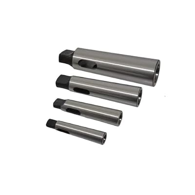 AI Tools 4 Pcs Morse Taper Drill Sleeve Reducing Adapter for Lathe Milling MT2 to MT1,MT3 to MT2,MT4 to MT3, MT5 to MT4