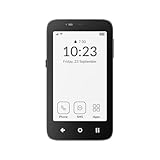 mudita Kompakt – Teléfono E-Ink y Set de Accesorios para Detox Digital – Modo Offline+, Diseño Minimalista, Dual SIM, Sin Aplicaciones – Utilizable en Todo el Mundo, Gris