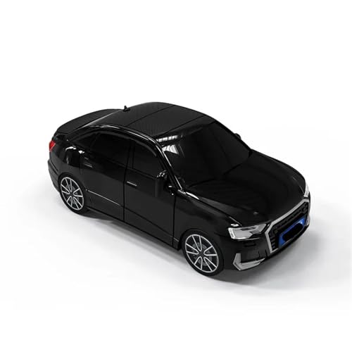 A6L 対応 キーカバー ライト付き 車用キーフォブ 車種別キープロテクター 自動車アクセサリー クリエイティブ パーソナライズギフト (With lights,White)