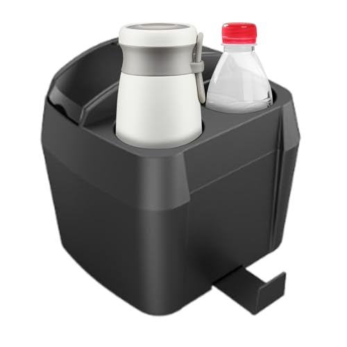 Poubelle pour console centrale de voiture avec porte-gobelet amovible étanche