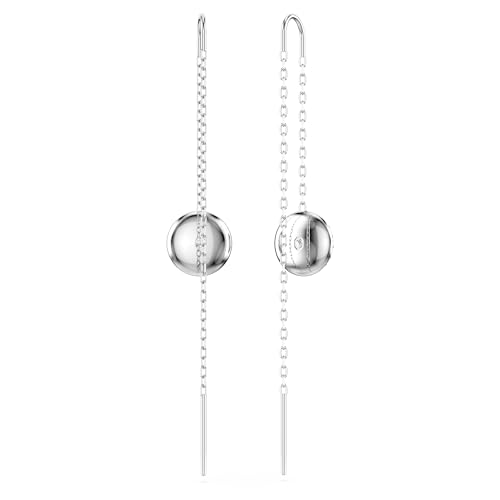 Swarovski Meteora Earrings Collection, Meteor Inspired Design with Snow Pavé of Clear Round Crystals4