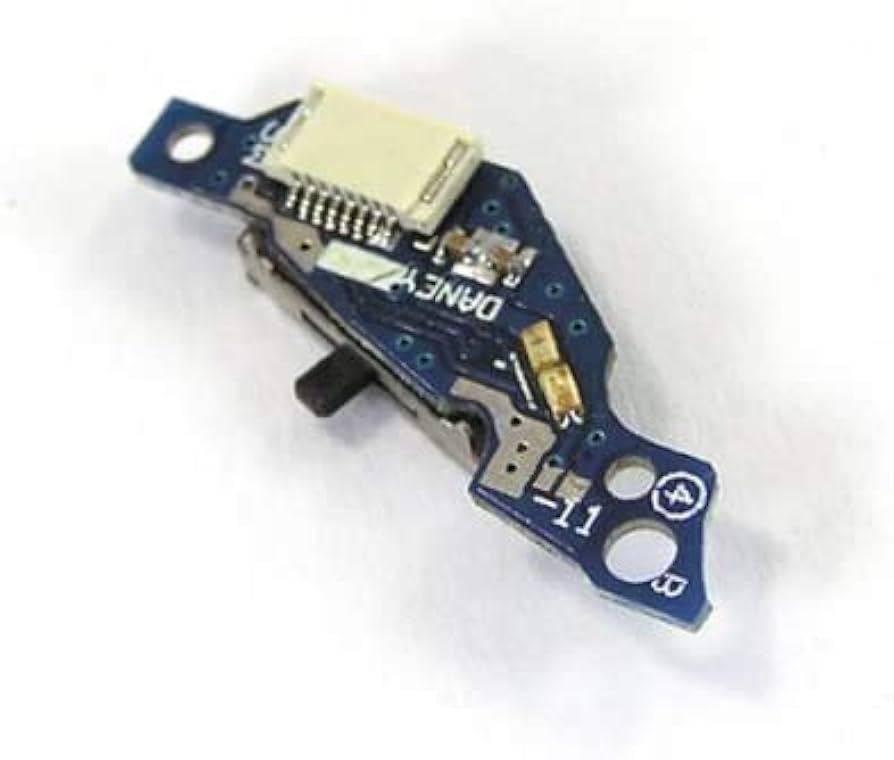 Amazon.co.jp: PSP 互換 部品 電源スイッチ基盤 オリジナルウエス付き