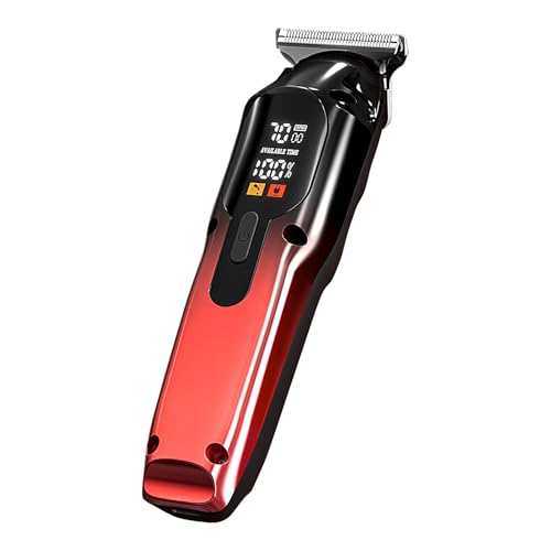 Máquina De Corte De Cabello, Recargable USB-C Para Hombres, Afeitadora Eléctrica Silenciosa Inalámbrica Para La Familia