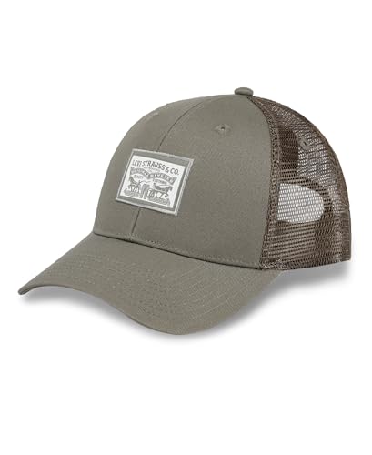 Image of Levi's Men's Classic Style Logo Trucker Hat - Adjustable Lightweight
