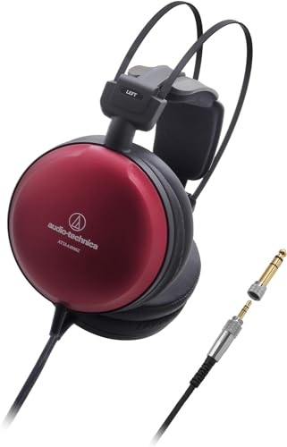 Audio-Technica A1000Z casque fermé audiophile haute résolution rouge