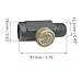 OZXNO 2 Pcs Brass In-Line Air Flow Regulator Adjustable 1/4