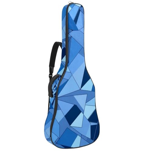 Sac de transport pour guitare acoustique étanche 42.9x16.9x4.7 in multicolore