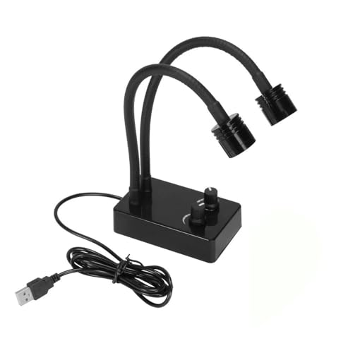 ラボ用顕微鏡アクセサリー 顕微鏡光源 グースネックランプ 照明器具 工業用カメラ デジタル顕微鏡 電話 はんだ付け 修理 溶接用