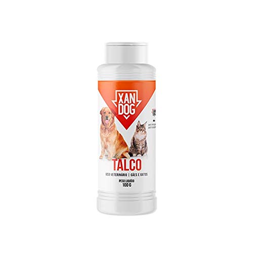 Talco Para Cachorro e Gatos Anti-Pulgas Xan Dog