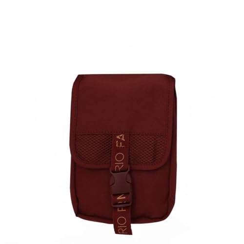 Bolsa Farm Fervo Sofia Xadrez Vinho-UN