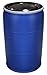 Air Sea Containers 55 Gallon Open-Head UN Rated Poly Drum with Ring Lock Lid