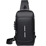 ANTI-THEFT DESIGN FOR MAXIMUM SECURITY: Features hidden zippers and concealed pockets to protect your valuables from pickpockets, making it perfect for travel and crowded areas. DURABLE & WATERPROOF: Constructed from high-quality, water-resistant fab...