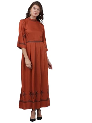 Image of Tokyo Talkies Women's Short Sleeves Round Neck Solid Dresses | Stylish Dresses | Casual Dresses