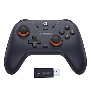 GameSir Nova Lite 2.4g Wireless Controller for Windows PC, iPhone, Android, Switch & Steam Deck, Bluetooth Controller Gamepad with Hall Effect Trigger,Turbo,Rumble Vibration (Nova Lite Purple)