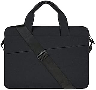 RAINYEAR 13 Inch Laptop Sleeve Shoulder Bag Compatible with MacBook 13.6" M2 A2681, 13.3 Air Pro M1/M2 A2338 A2337, 13.3" Chromebook Notebook Messenger Bag Carrying Case Briefcase for Men Women,Black