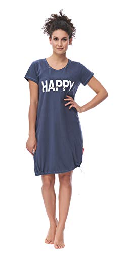 Preisvergleich Produktbild DN, Nachthemd, TCB.9504, deep.Blue, Gr. L