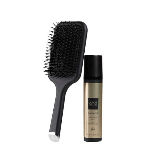 120ML ghd Styling Duo Gift Set Paddle Brush & Bodyguard Spray 120 ml
