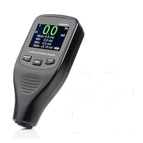 Medidor Digital de Espesor de Pintura, Tester de Espesor de Cuerpo de Auto, Herramienta de Detallado con Rango hasta 1250 um miniatura 1