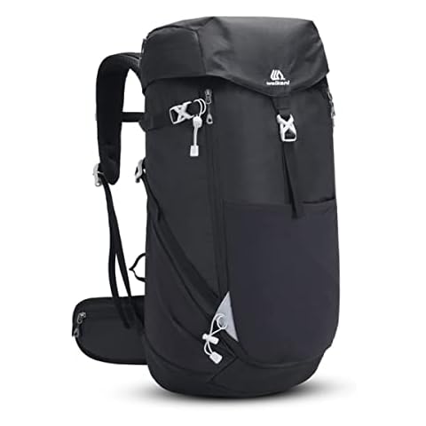 50L Wanderrucksack Herren Damen Rucksack Wasserdicht Trekkingrucksäcke Multifunktionale Outdoorrucksack Reflexstreifen Leicht Hiking Hohe Kapazität Wandern Cover