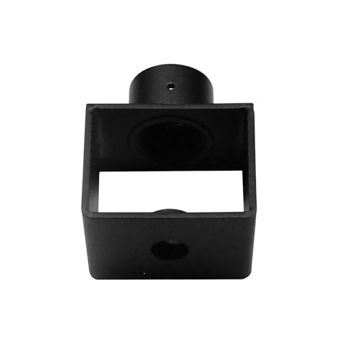 LED UFO High Bay Light Mounting Bracket, Black, Cold-Rolled Sheet with Iron Pipe (1)