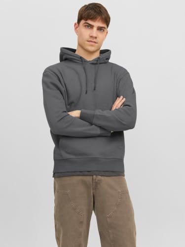 JACK & JONES Herren JJESTAR Basic Sweat Hood Kapuzenhoodie, Castlerock, S 2