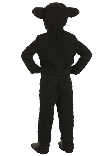 Disfraz de Oveja Blanco y Negro para Niños Pequeños miniatura 2