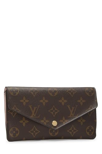 Pre-Loved Monogram Canvas Jeanne Wallet, Pink2