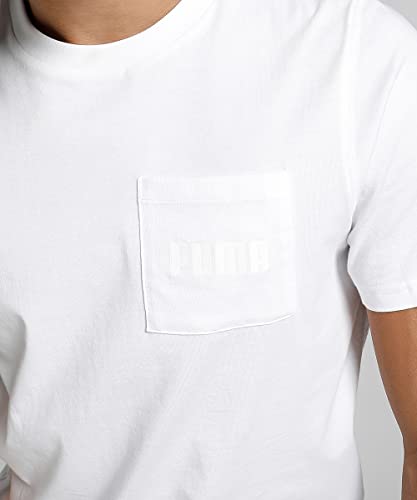 Image of Puma Men's Solid Regular Fit T-Shirt