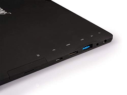 10" Fusion5 Ultra Slim Windows Tablet PC- (Full Size USB 3.0, Intel Quad-core, 5MP and 2MP Dual Cameras, HDMI, Bluetooth, Windows 10 Home Tablet Computer) (64GB)