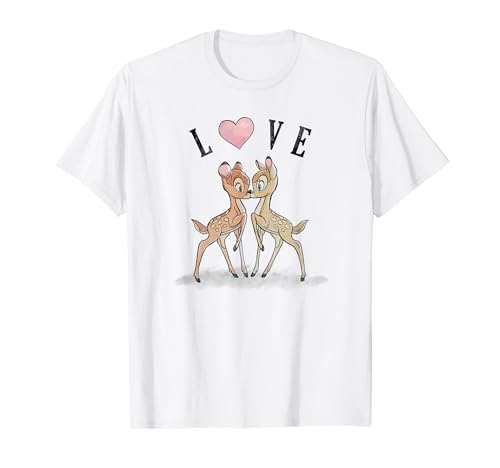 Disney Bambi & Faline Love Heart T-Shirt