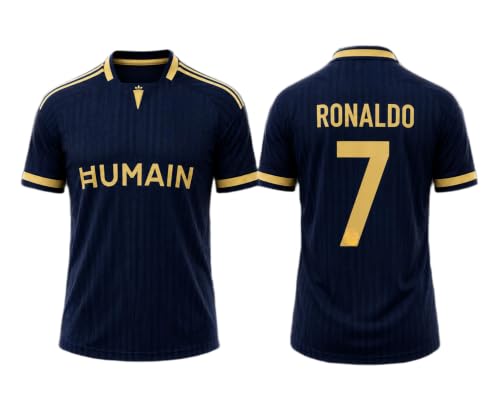 Image of Sports Football Al Nasser New Jersey Ronaldoo 7 Tshirt 2026 /2027 for Men & Boys