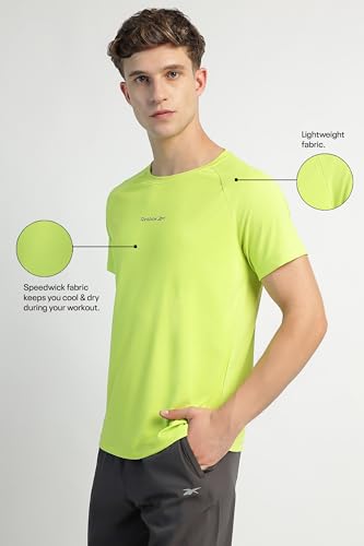 Image of Reebok Men's Performance Tee - Everyday Training T-Shirt with Active Fit