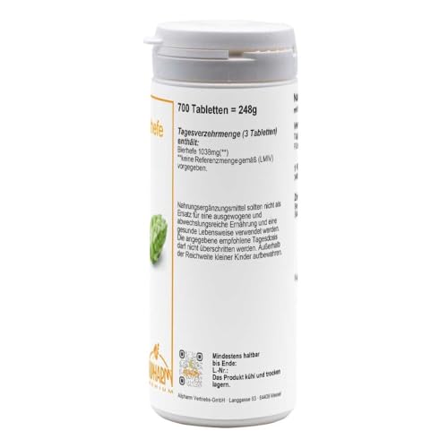 Bierhefe Tabletten, 250 g Tabletten