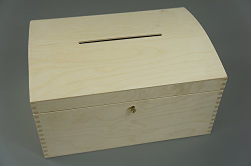 EXTRA GRANDE SIGNICASE COFRE DE MADERA CAJA DE REGALO TARJETA BLOQUEABLES SO22SZ Cover