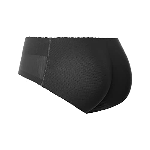 Genérico Bragas Moldeadoras Pantalones De Caderas Sin Esculpir El Cuerpo Push-Up Glúteos De Mujer Ropa Interior Íntima (Black L)