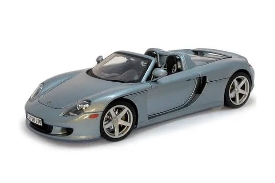 AUTO art Porsche Carrera GT ミニカー 1/18 1/18 AUTOart Porsche Carrera GT (Silver) Car Model