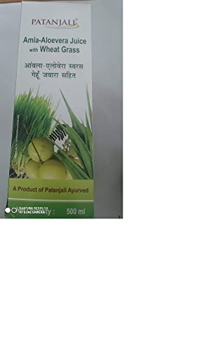 Image of Patanjali inch Wheat Grass Juice (500 ml)