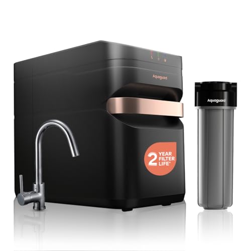 Image of Aquaguard Aspire Designo UTC RO+UV 2X UTC Water Purifier |2 Year Filter Life|Copper Infused Water|9 Stage Purification|Suitable for all Water Sources|7L Storage|Save over 14,000 on Filter Replacements
