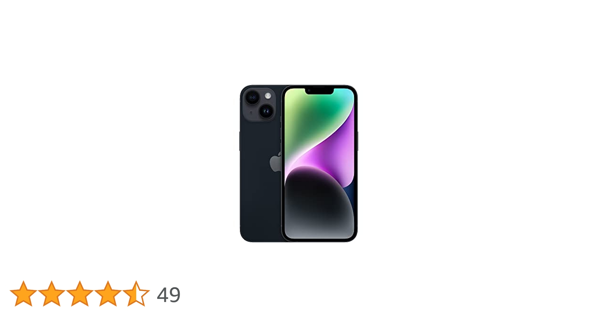 IPHONE 14 256GB ミッドナイト Apple iPhone 14 Unlocked 256GB Midnight - Renewed Model